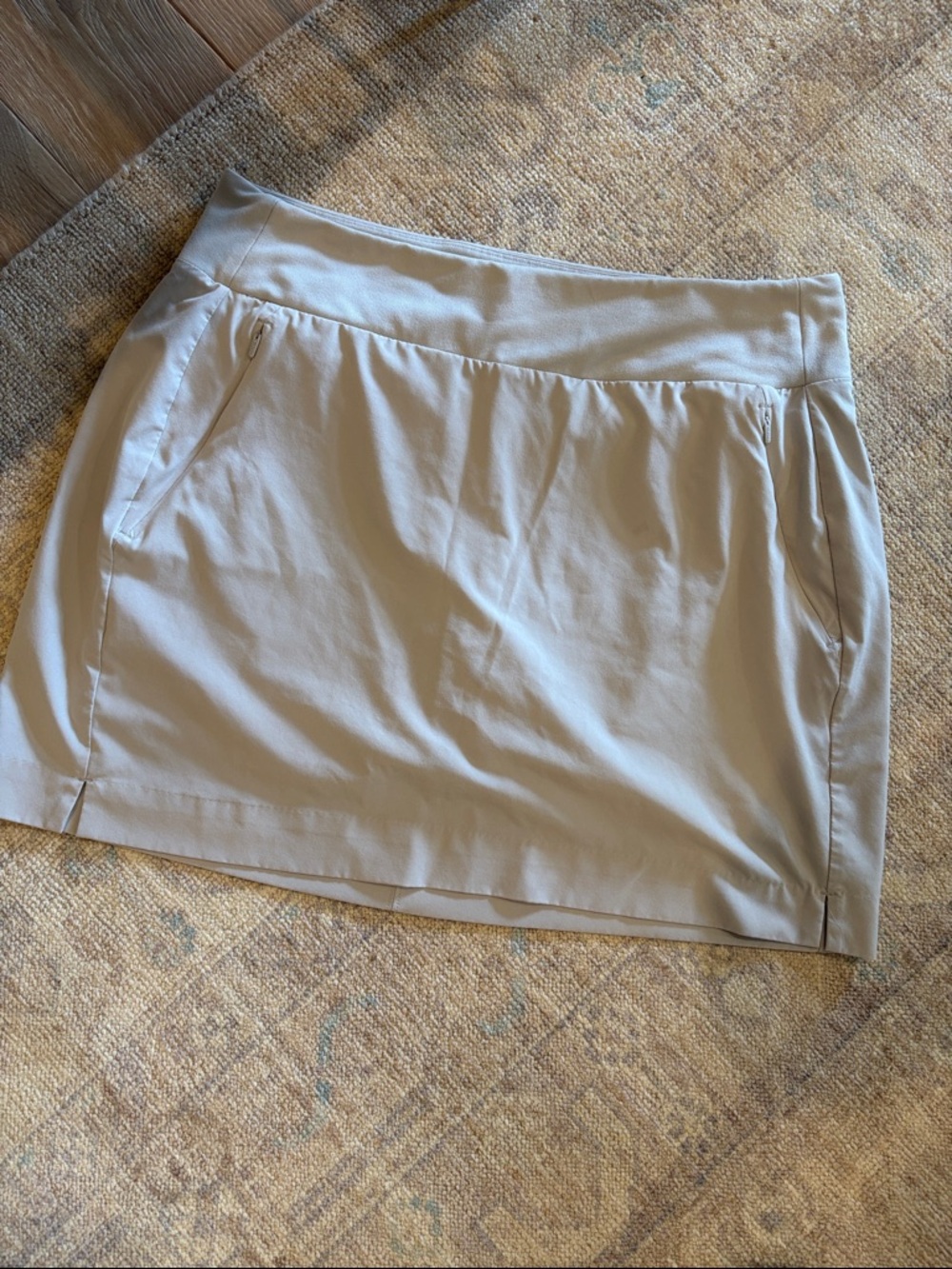 Athleta Soho Skort in Light Beige